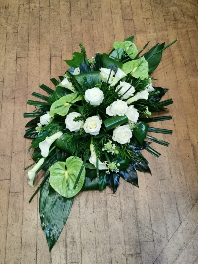 Casket Spray Striking Lime