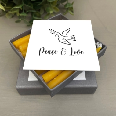 Prayer Mini Bees Wax Candles